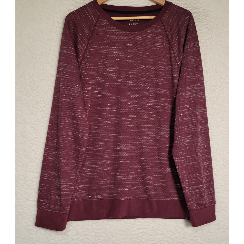 Apt. 9 Men's Premier Flex Sweatshirt Size L NEW NWT Crew Neck Stretch 1886
